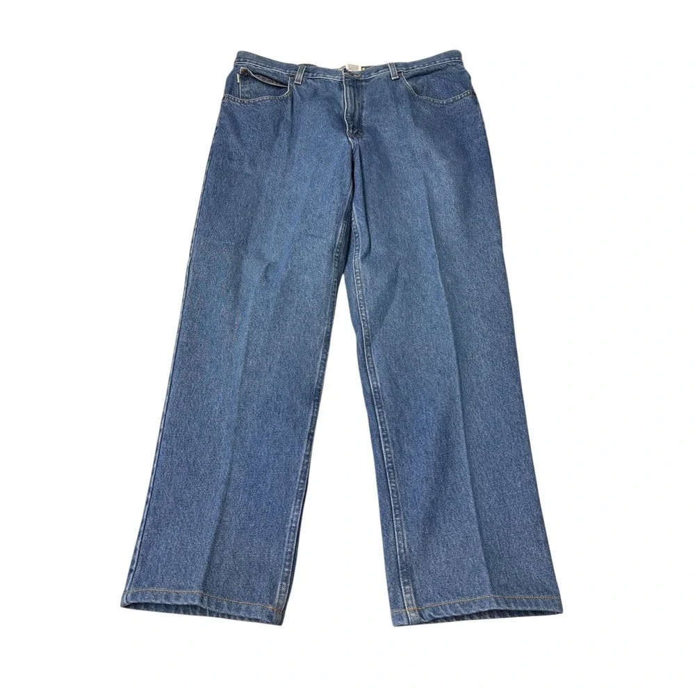 Lot of 2 LL Bean Natural Fit Mens Jeans  38x29 Denim Straight Leg 100% Cotton - Picture 4 of 15